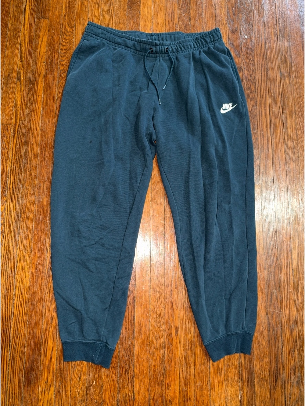 Women’s Medium Blue Turquoise Nike Jogger Sweatpants